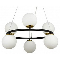 Подвесная люстра arte lamp alcor a2224sp-6bk